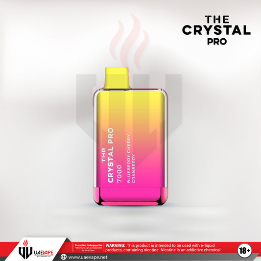 The Crystal Pro 7000 Puffs 20mg - Blueberry Cherry Cranberry