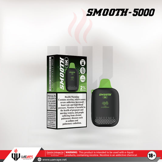 Smooth Disposables 20mg 5000 Puffs - Kiwi Strawberry