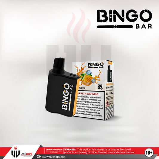 Bingo Bar 6000 Puffs 20mg - Mango Ice