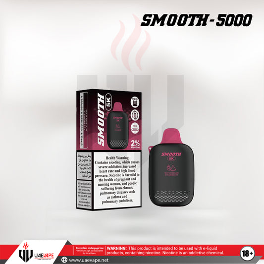 Smooth Disposables 20mg 5000 Puffs - Watermelon Strawberry