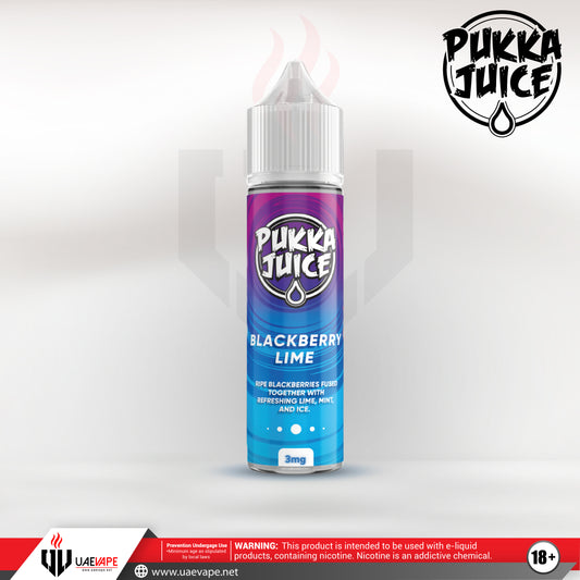 Pukka Juice 3mg 60ml - Blackberry Lime