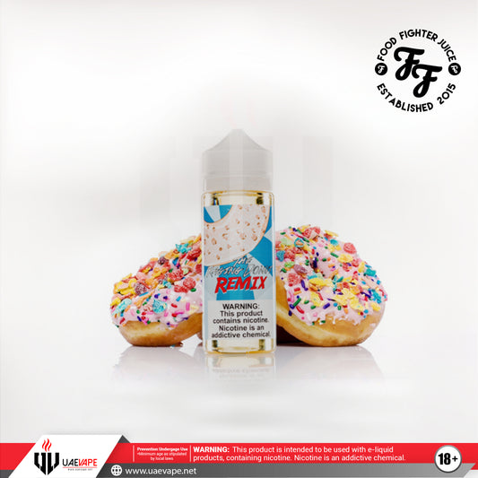 Food Fighter Eliquids - The Raging Donut Remix 3mg 120ml