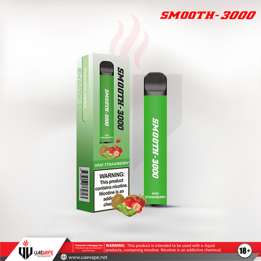 Smooth 3000 Puffs Disposables - Kiwi Strawberry 20mg