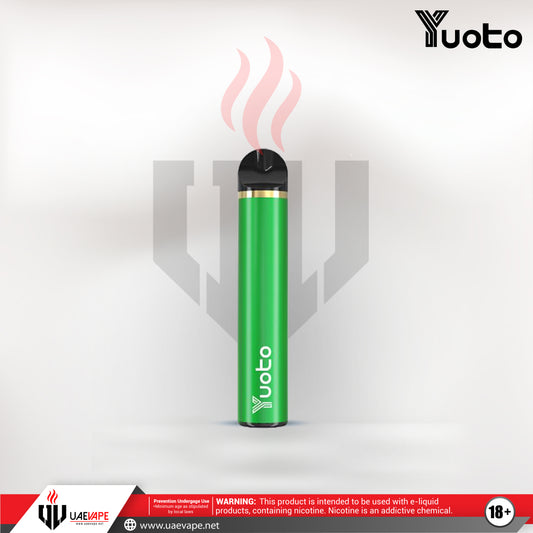 Yuoto 1500 Puffs Disposables - Red Green Apple